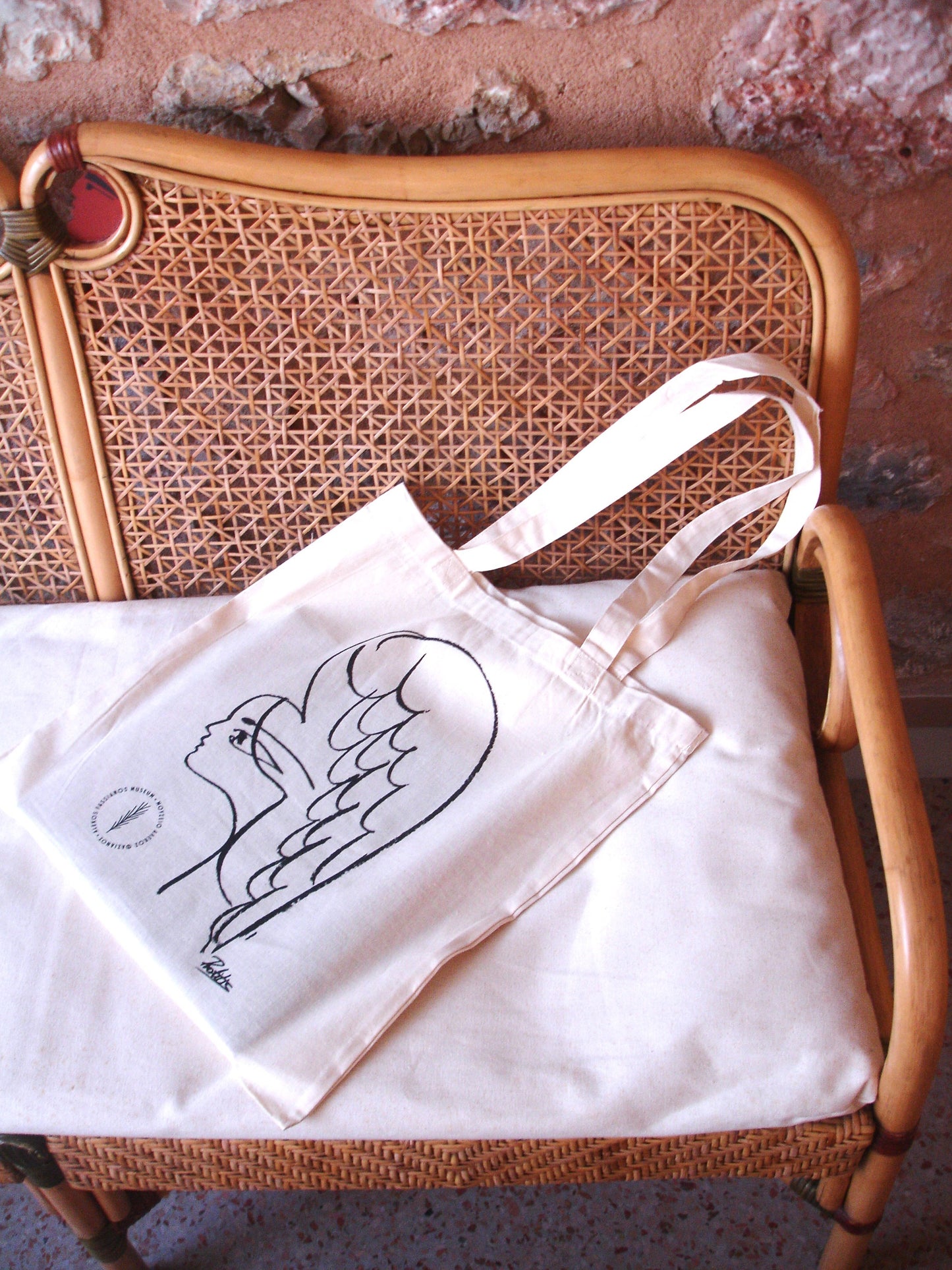 Limited Edition Tote Bag - Panos Profitis "Fluttering of the Line"