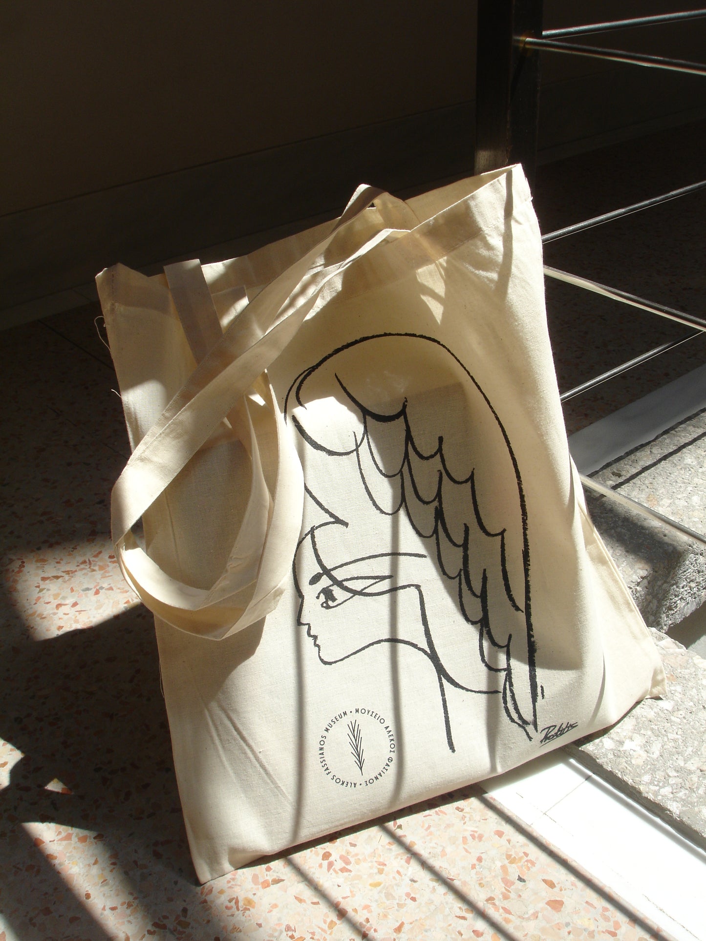 Limited Edition Tote Bag - Panos Profitis "Fluttering of the Line"