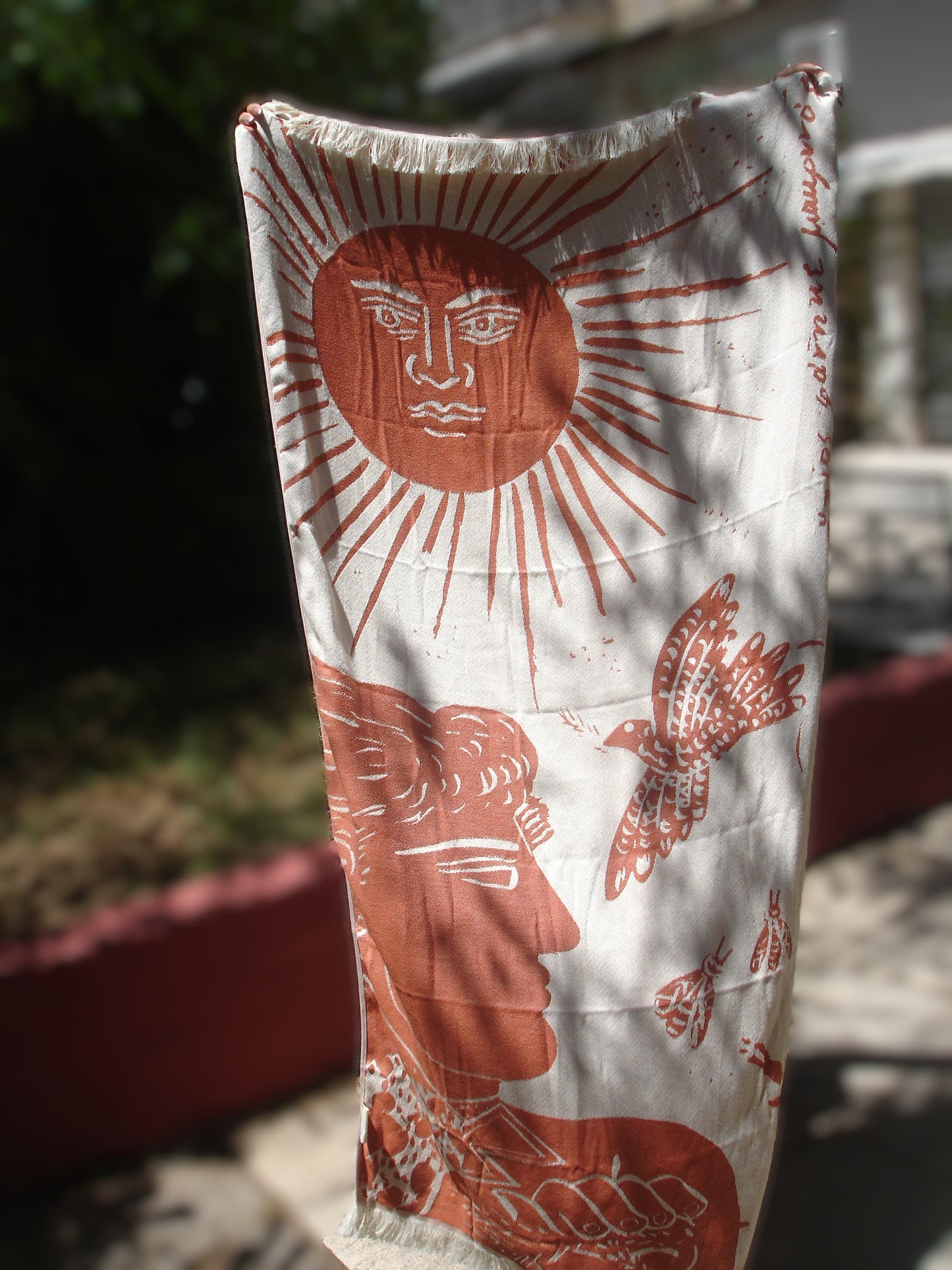 Beach Towel- "And suddenly the sun seemed far away"