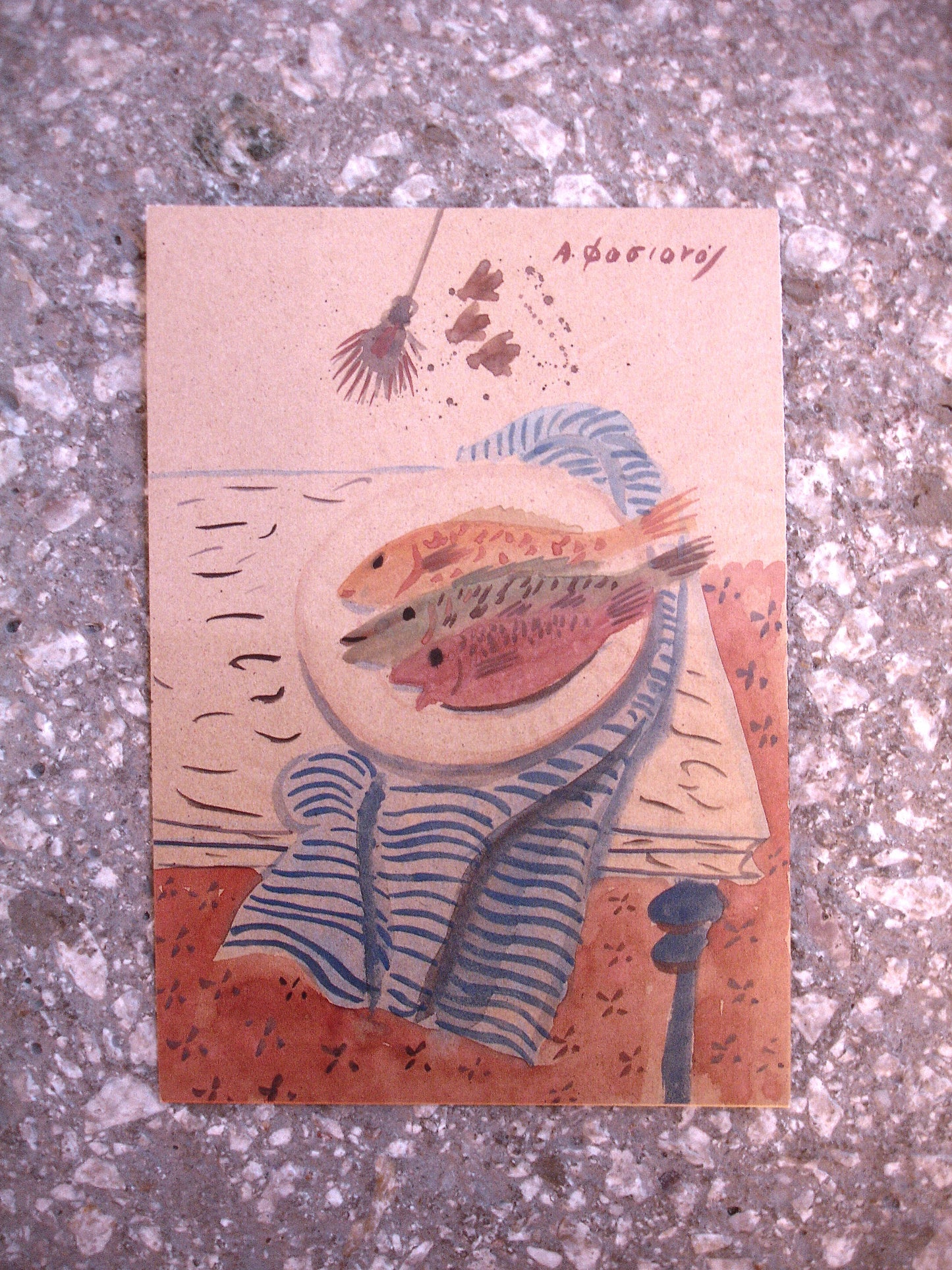 Rare postcards - 'Fish of Kea'