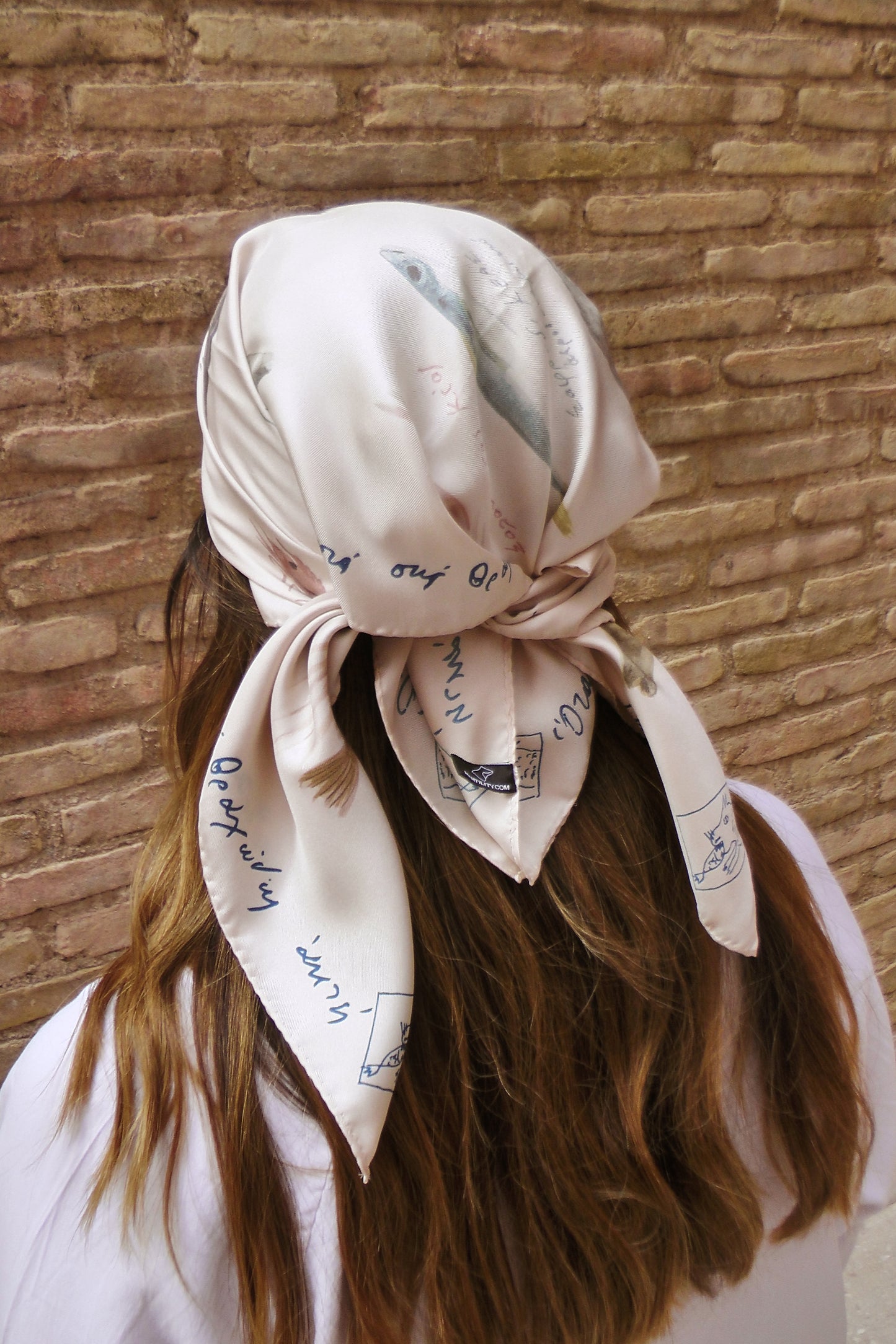 Silk Scarf- "The Fish of Kea"