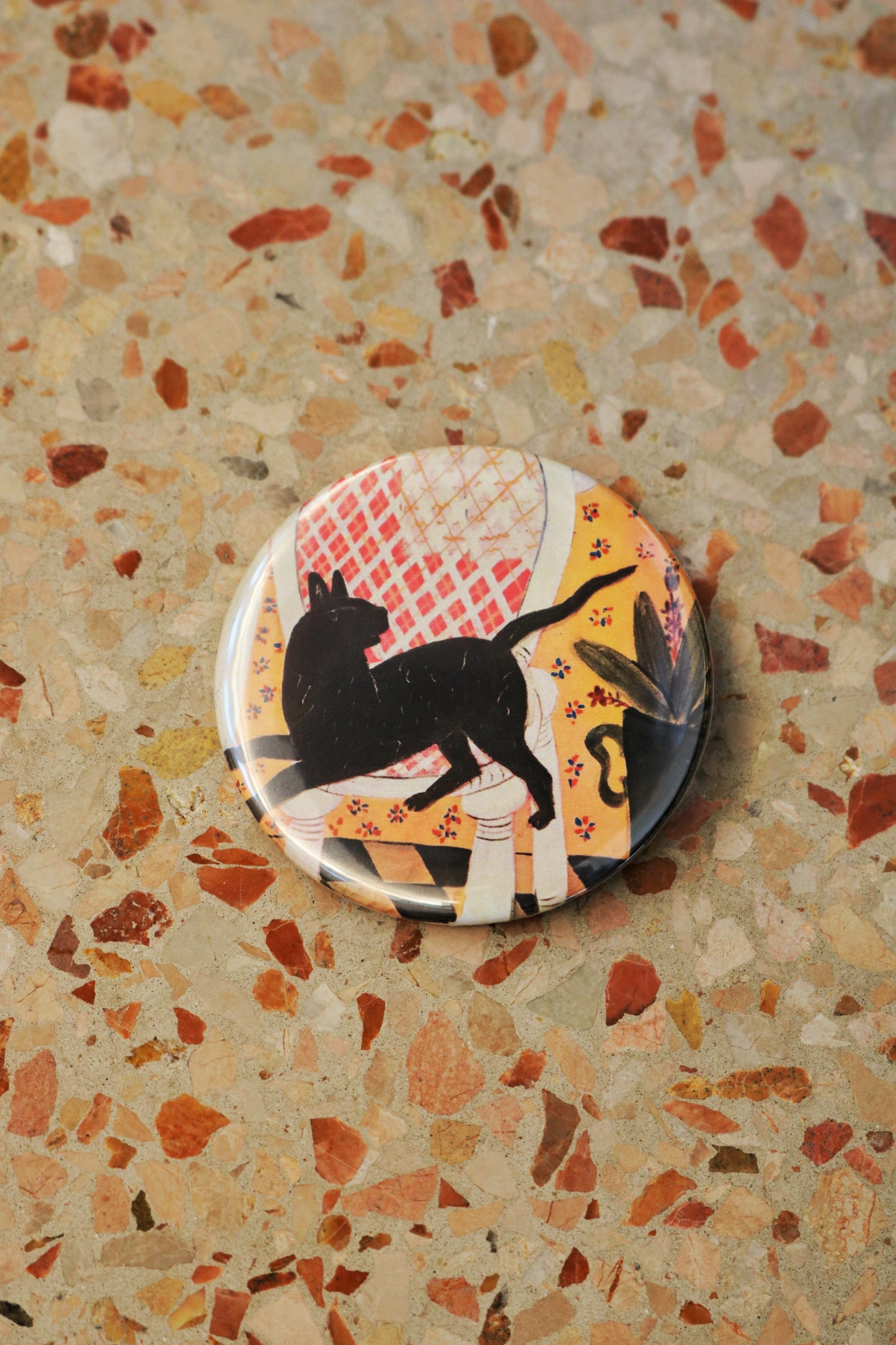 Pins with artworks of Alekos Fassianos