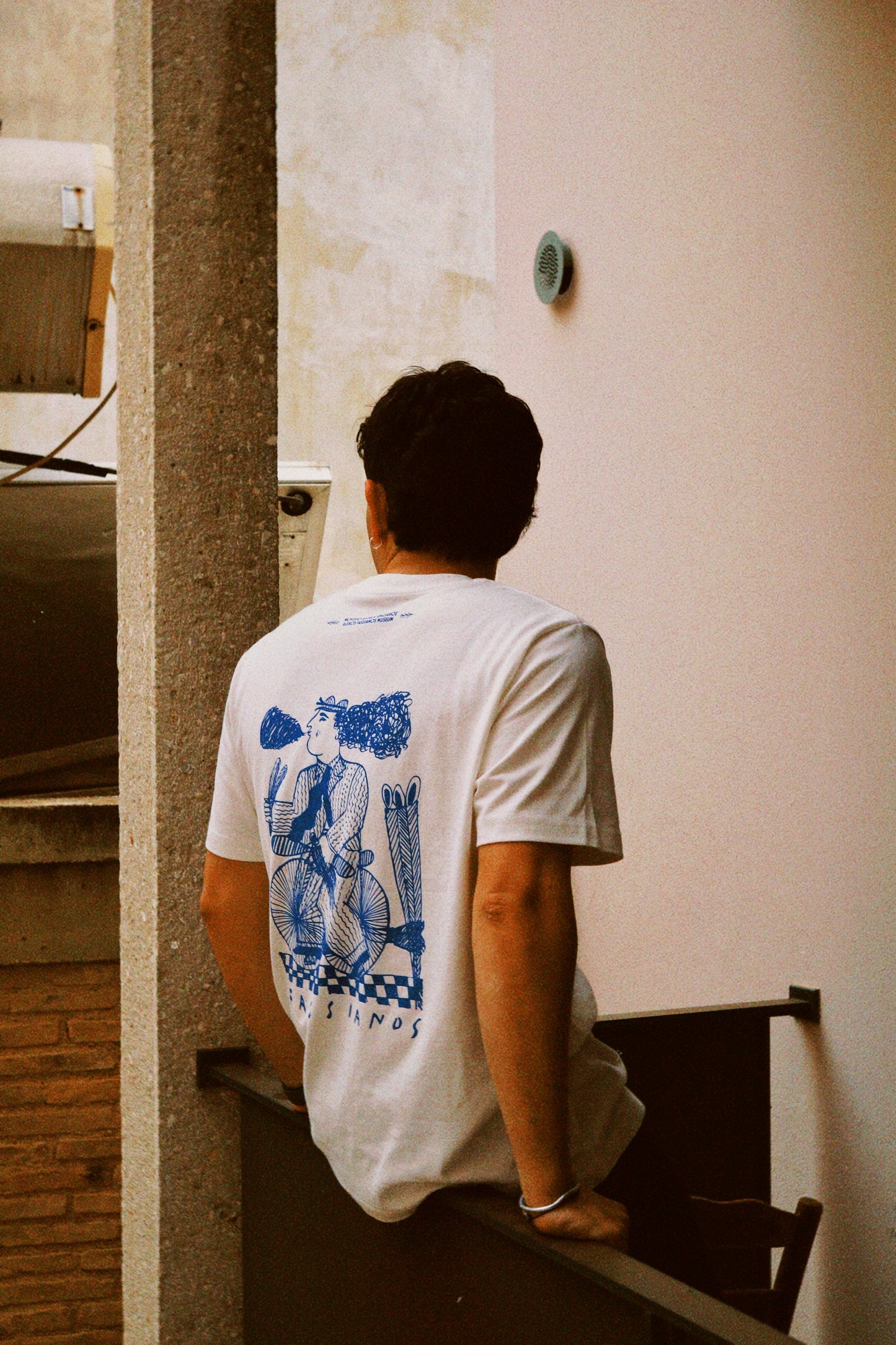 T-shirt "ποδηλάτης"