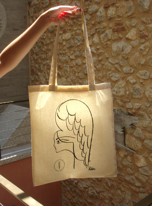 Limited Edition Tote Bag - Panos Profitis "Fluttering of the Line"