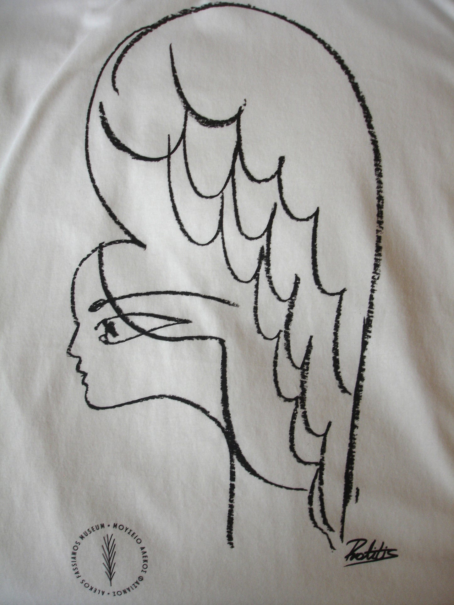 Limited Edition T-Shirt - Panos Profitis "Fluttering of the Line"