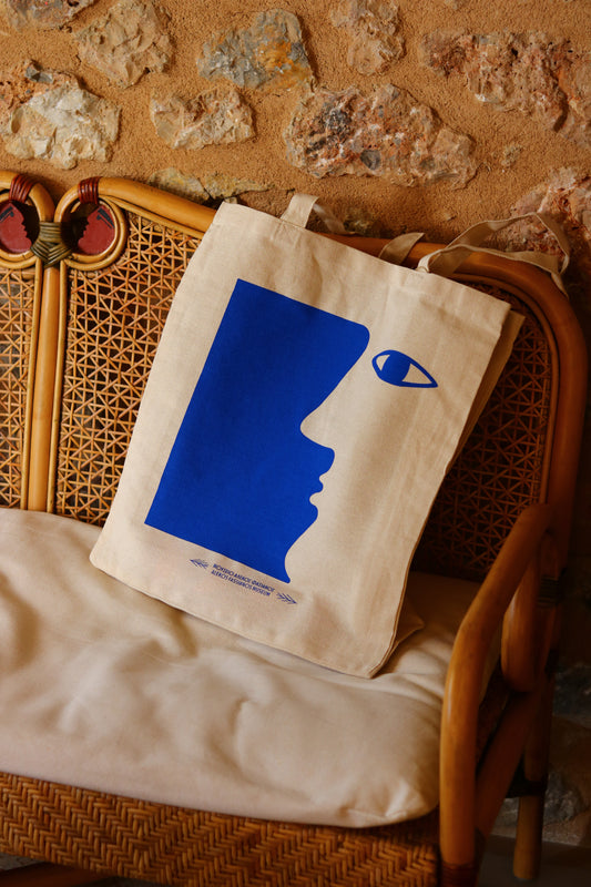 Limited Edition Tote bag - Blue Profile