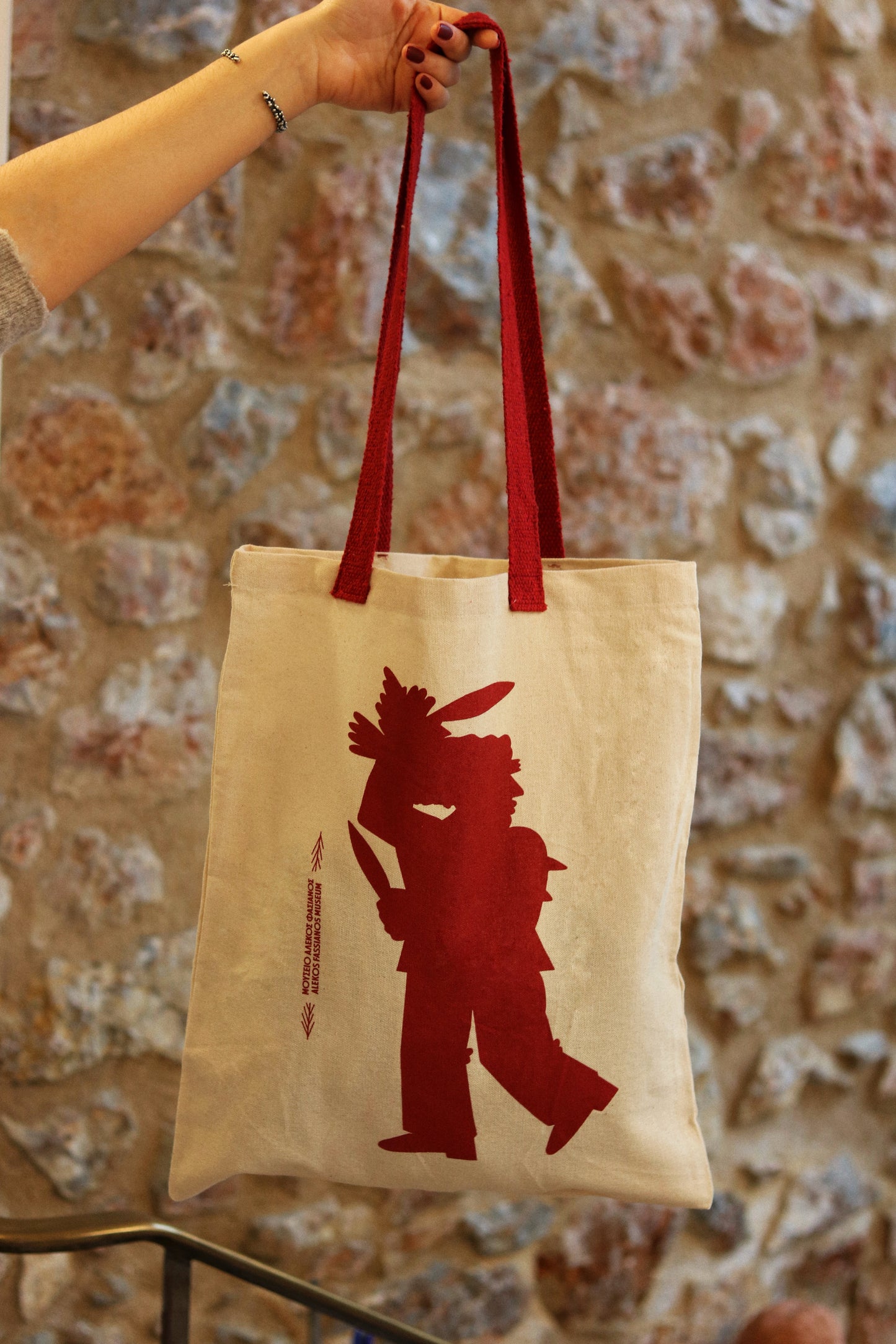 Limited Edition Tote bag - Red Figure