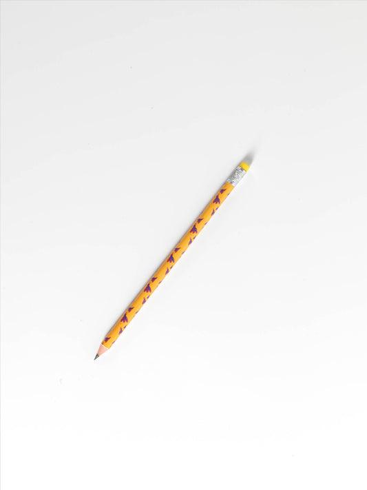 Orange pencil with Bees in design of Alekos Fassianos