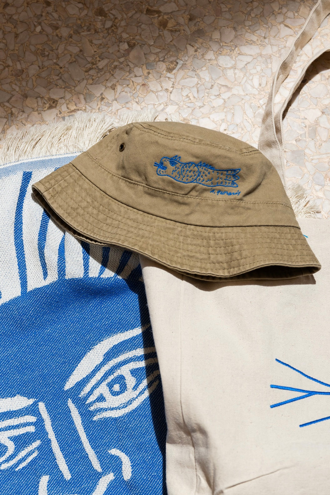 Limited Edition Bucket Hat - Blue Dragon